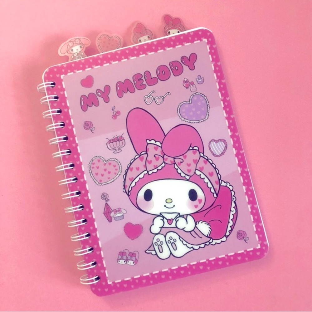 Sanrio Kawaii Hello Kitty My Melody Notebook NEW